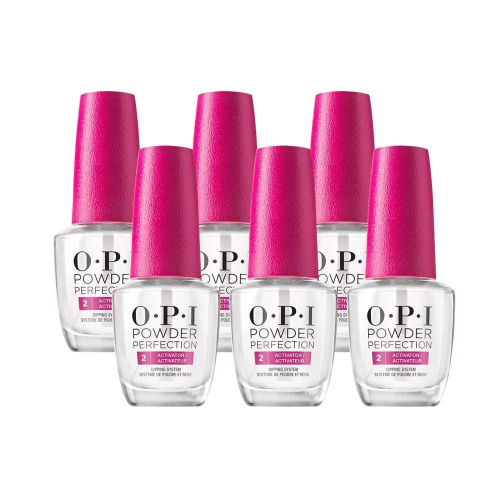 OPI Powder Perfection - Step 2 Activator - Dipping Essentials Bundle 0.5 oz - DTK Nail Supply
