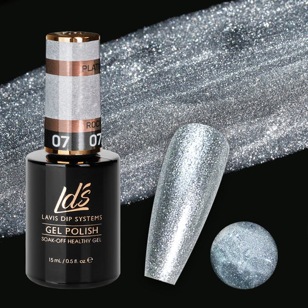  LDS 07 Rocker - Gel Polish 0.5 oz - Platinum Collection by LDS sold by DTK Nail Supply