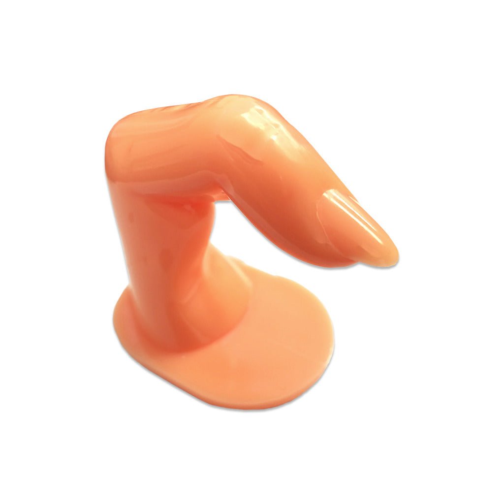 Plastic False Finger For Nail Art Practice With Tips - DTK Nail Supply