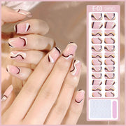 Press On Nail - 66 - E03 - 32 - DTK Nail Supply