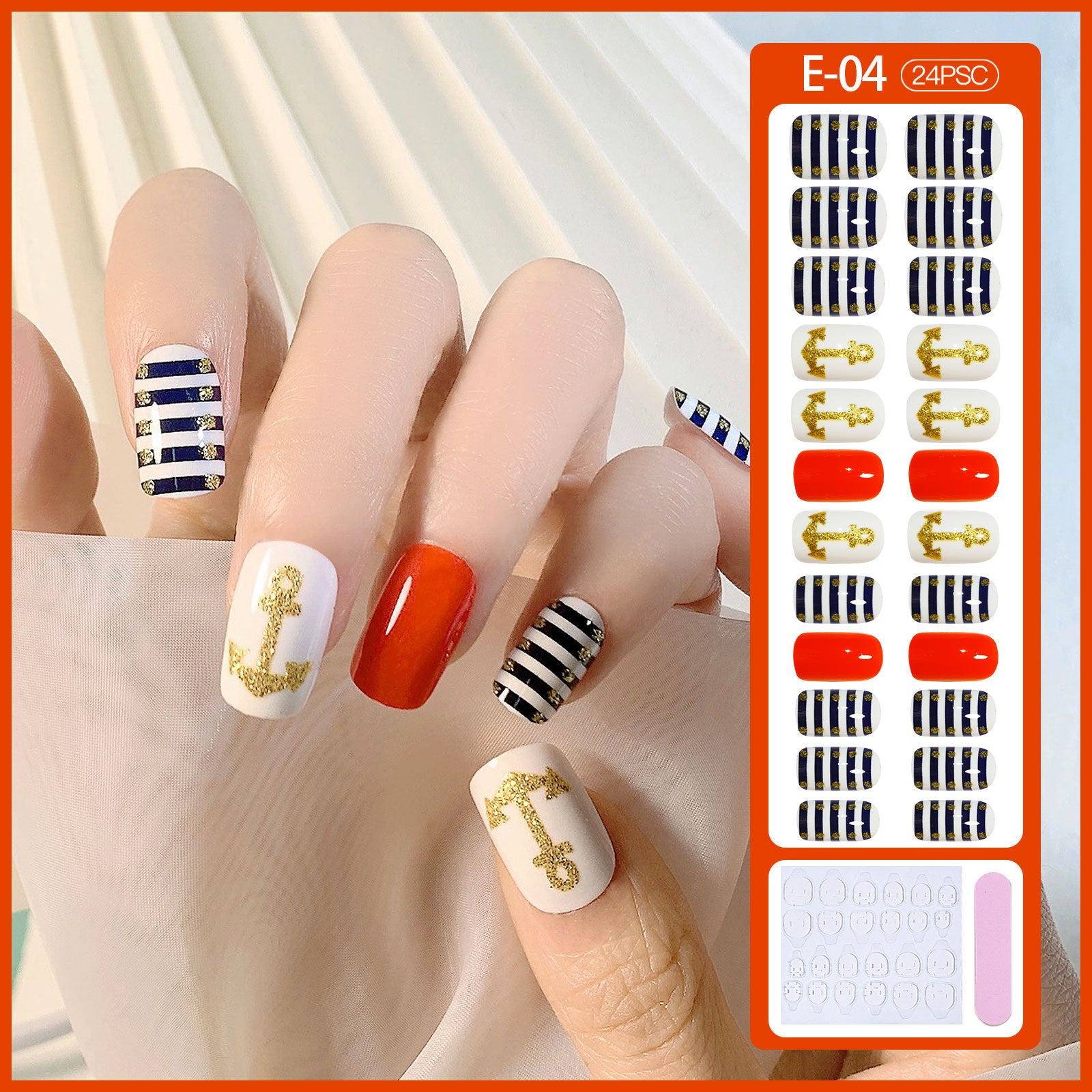 Press On Nail - 67 - E04 - 32 - DTK Nail Supply