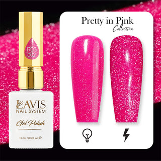  LAVIS Reflective R05 - 16 - Gel Polish 0.5 oz - Neon Lights Reflective Collection by LAVIS NAILS sold by DTK Nail Supply
