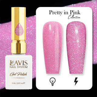 LAVIS Reflective R05 - 31 - Gel Polish 0.5 oz - Glow With The Flow Reflective Collection