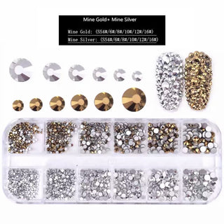  Rhinestones for Nail Art Set 07 by Rhinestones sold by DTK Nail Supply