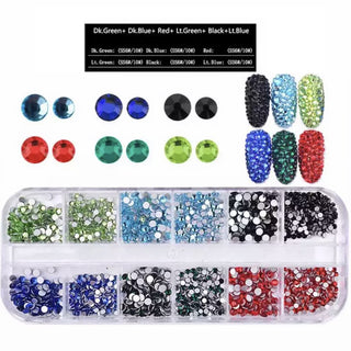  Rhinestones for Nail Art Set 06 by Rhinestones sold by DTK Nail Supply