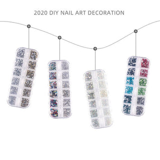 Rhinestones for Nail Art Set 07 by Rhinestones sold by DTK Nail Supply