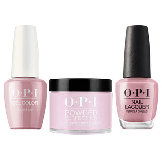  OPI 3 in 1 - T80 Rice Rice Baby - Dip, Gel & Lacquer Matching by OPI sold by DTK Nail Supply