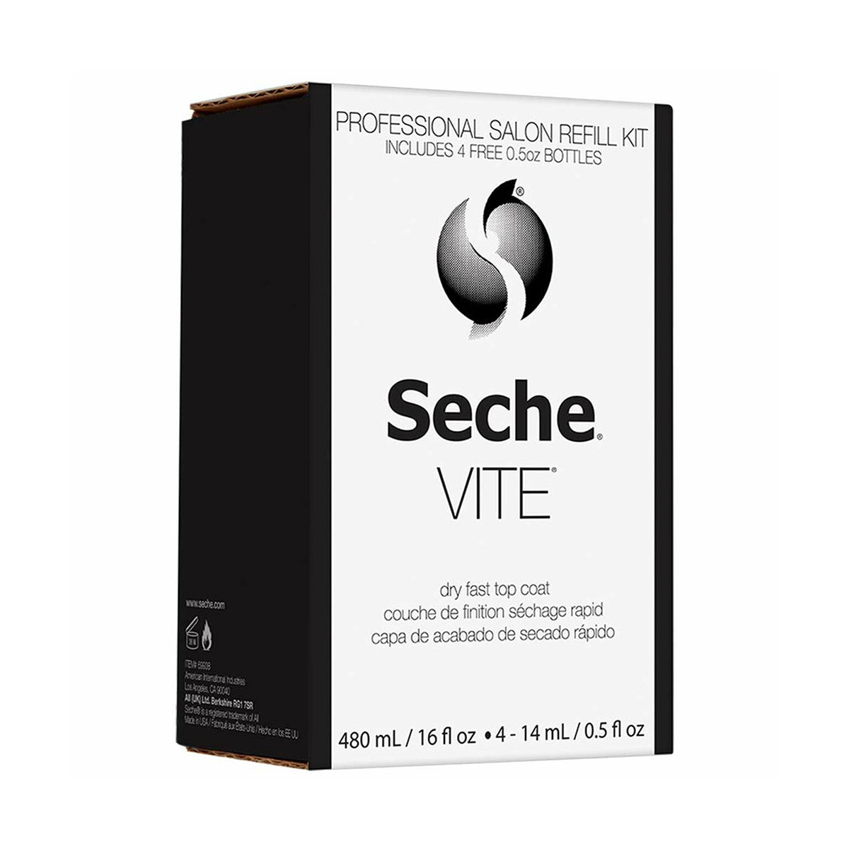 Seche Vite Top Coat Refill 16oz - DTK Nail Supply