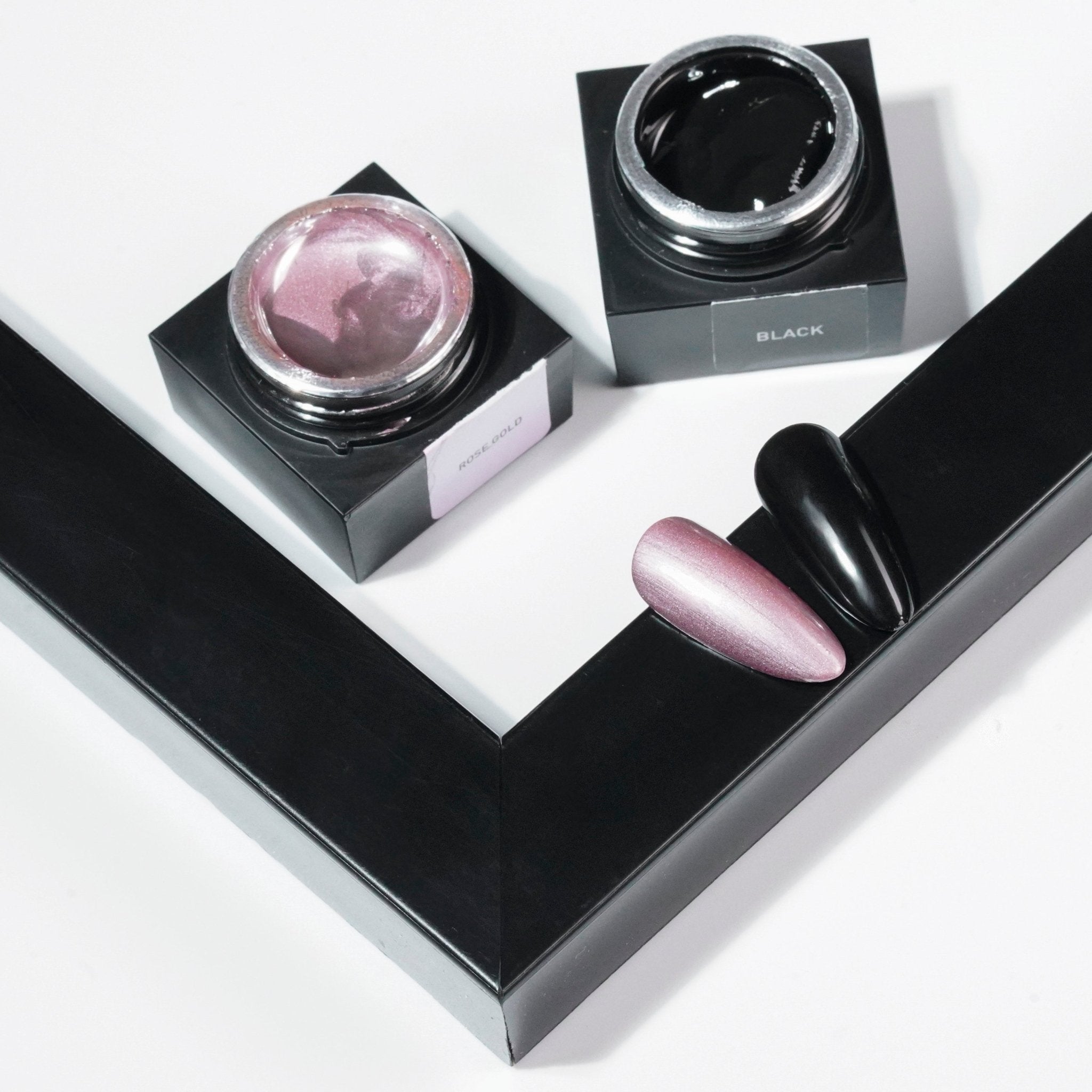 Set Emboss Gel Polish Nail Art 5 Colors - 5g - DTK Nail Supply