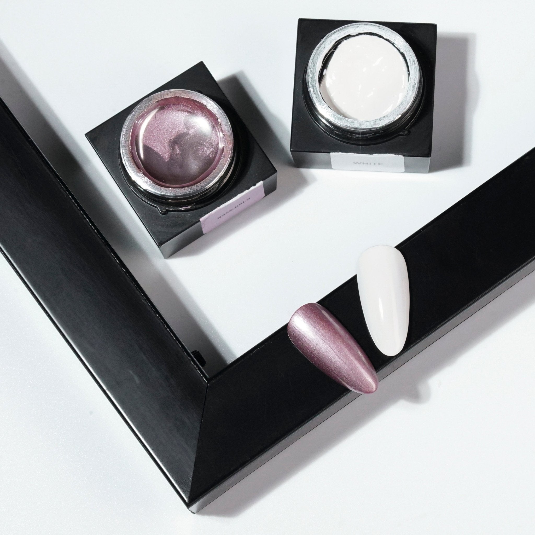 Set Emboss Gel Polish Nail Art 5 Colors - 5g - DTK Nail Supply