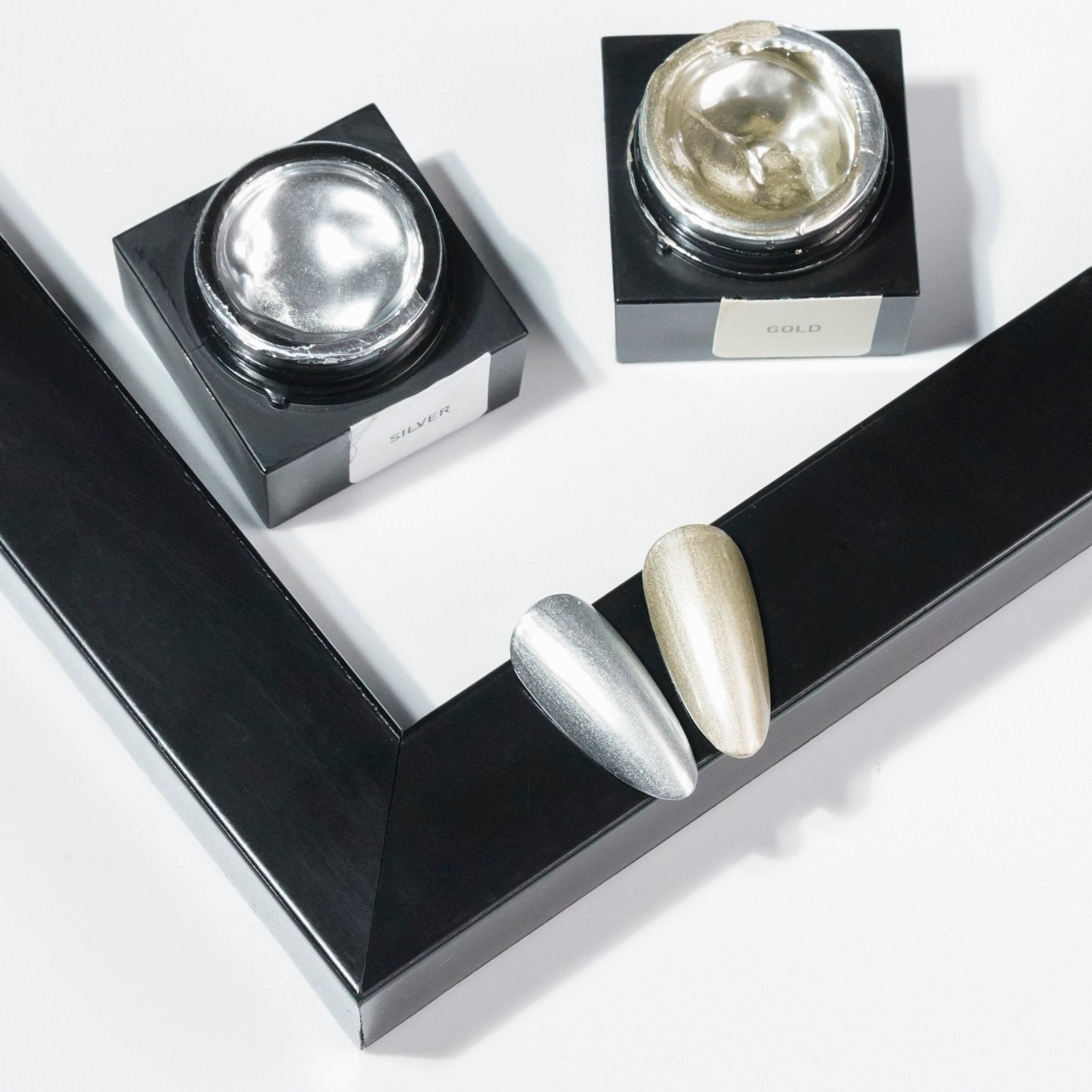 Set Emboss Gel Polish Nail Art 5 Colors - 5g - DTK Nail Supply