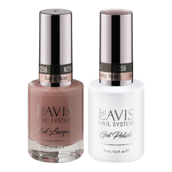  LAVIS Holiday Gift Bundle Set 17: 7 Gel & Lacquer, 1 Base Gel, 1 Top Gel - 253; 254; 255; 256; 257; 258; 259 by LAVIS NAILS sold by DTK Nail Supply