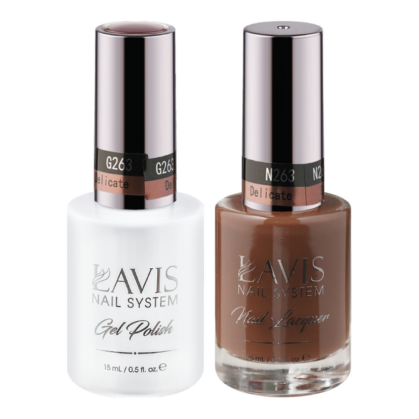  LAVIS Holiday Gift Bundle Set 19: 7 Gel & Lacquer, 1 Base Gel, 1 Top Gel - 239; 251; 252; 263; 264; 275; 276 by LAVIS NAILS sold by DTK Nail Supply