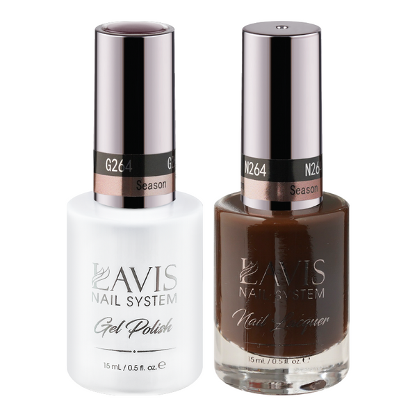  LAVIS Holiday Gift Bundle Set 19: 7 Gel & Lacquer, 1 Base Gel, 1 Top Gel - 239; 251; 252; 263; 264; 275; 276 by LAVIS NAILS sold by DTK Nail Supply