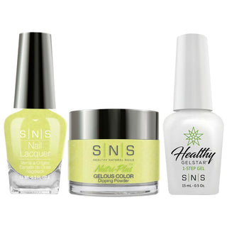  SNS 3 in 1 - SG09 Fern Gully - Dip, Gel & Lacquer Matching by SNS sold by DTK Nail Supply