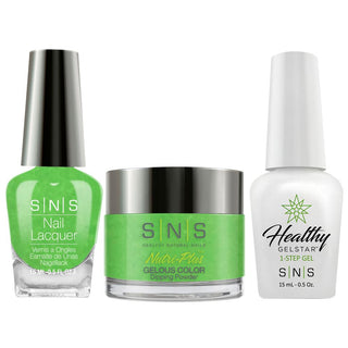  SNS 3 in 1 - SG10 Emerald Temple - Dip, Gel & Lacquer Matching by SNS sold by DTK Nail Supply