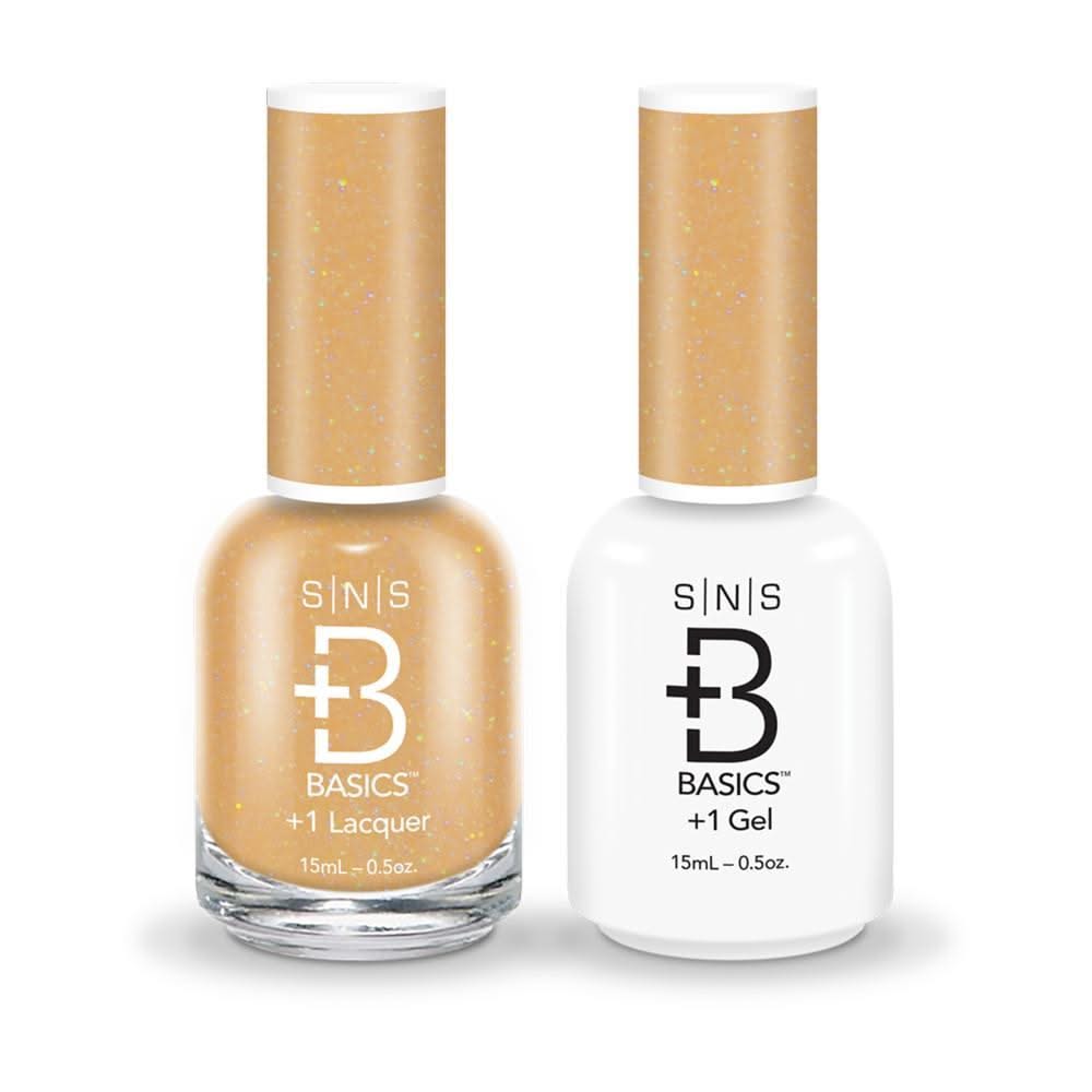 SNS Basics 034 - Gel Polish & Matching Nail Lacquer Duo Set - 0.5oz - DTK Nail Supply