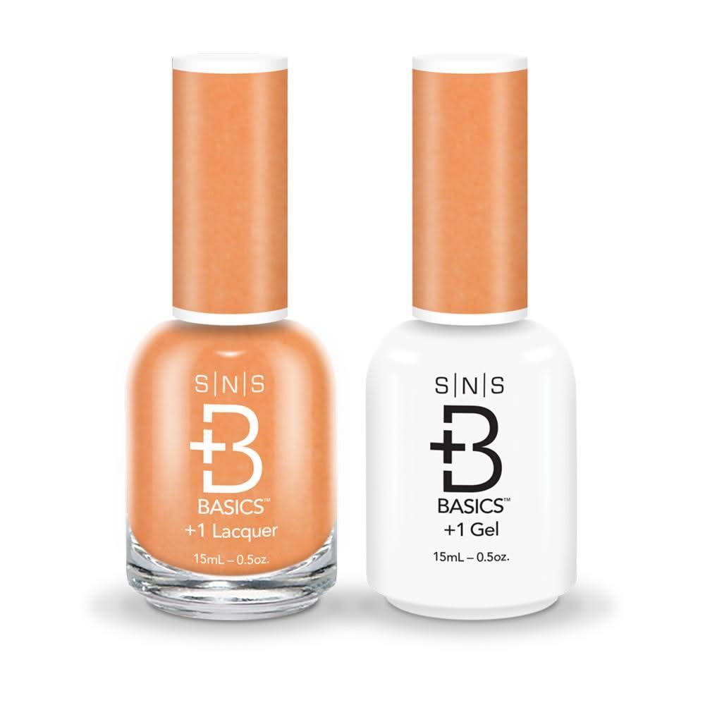 SNS Basics 150 - Gel Polish & Matching Nail Lacquer Duo Set - 0.5oz - DTK Nail Supply