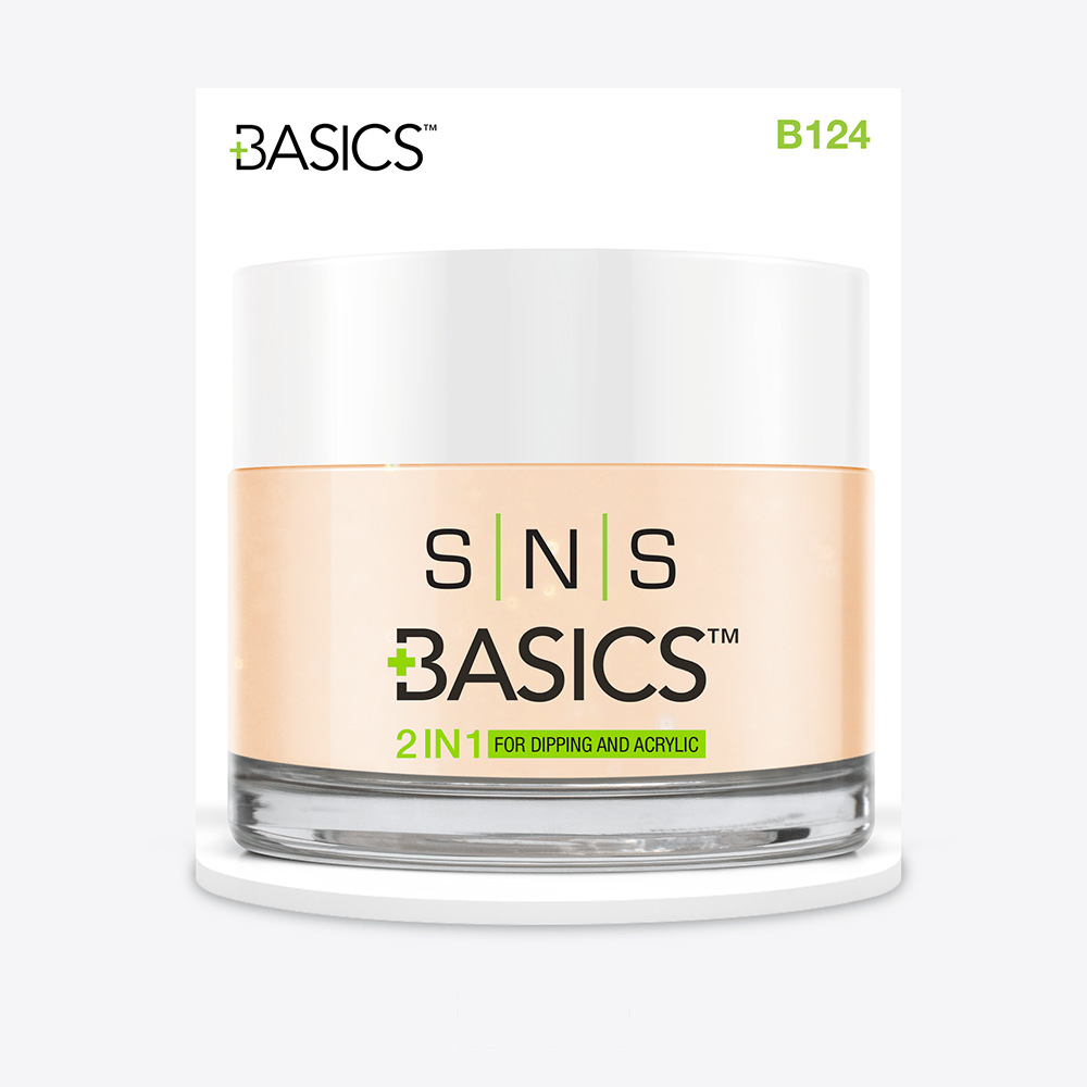 SNS Basics Dipping & Acrylic Powder - Basics 124 - DTK Nail Supply