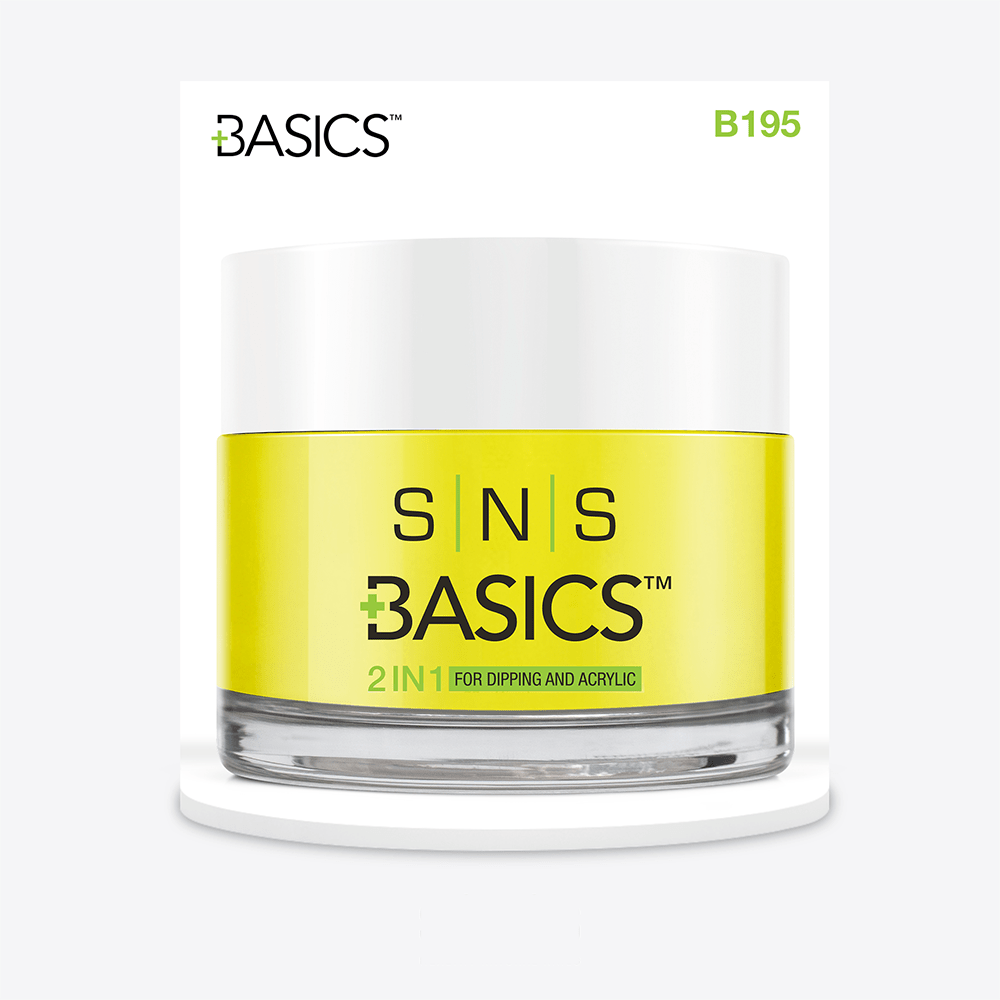SNS Basics Dipping & Acrylic Powder - Basics 195 - DTK Nail Supply