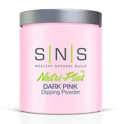 SNS Dark Pink Dipping Powder Pink & White - 16 oz - DTK Nail Supply