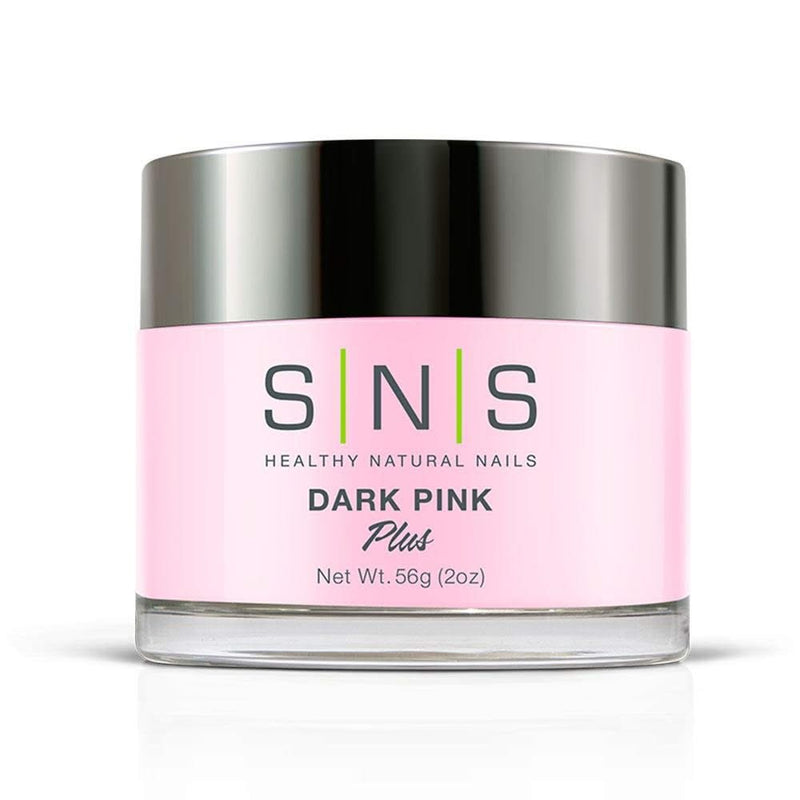 SNS Dark Pink Dipping Powder Pink & White - 2 oz - DTK Nail Supply