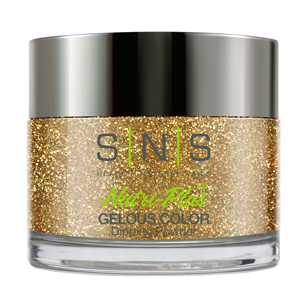 SNS Dipping Powder Nail - AN04 Golddigger - 1oz - DTK Nail Supply