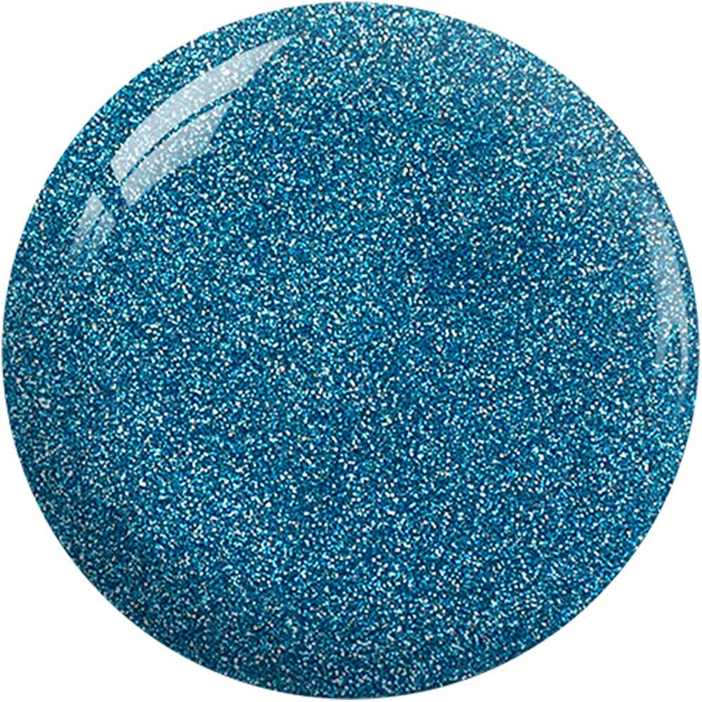 SNS Dipping Powder Nail - AN13 - Frosty Blue Star - DTK Nail Supply