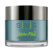 SNS Dipping Powder Nail - AN14 - Teal Next Time - DTK Nail Supply