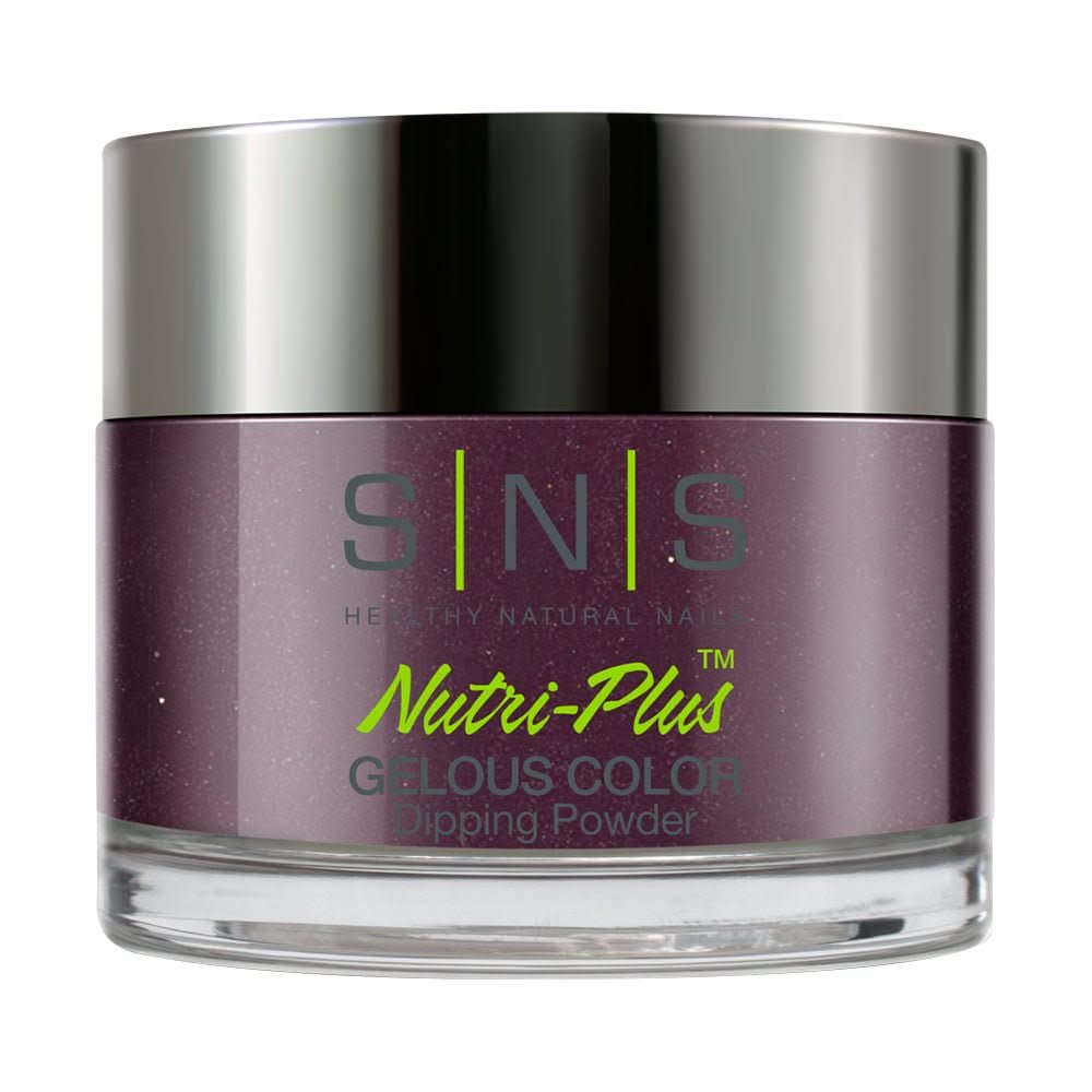 SNS Dipping Powder Nail - AN20 - Aubergine - DTK Nail Supply