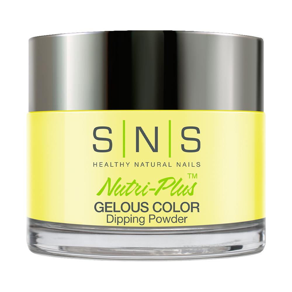 SNS Dipping Powder Nail - BD01 - Fashionista Yellow - DTK Nail Supply