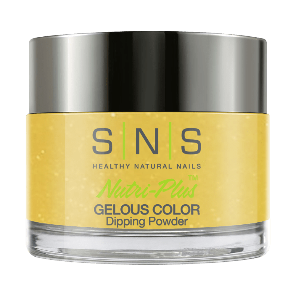 SNS Dipping Powder Nail - BM09 Dazzling Yellow Tulip - DTK Nail Supply