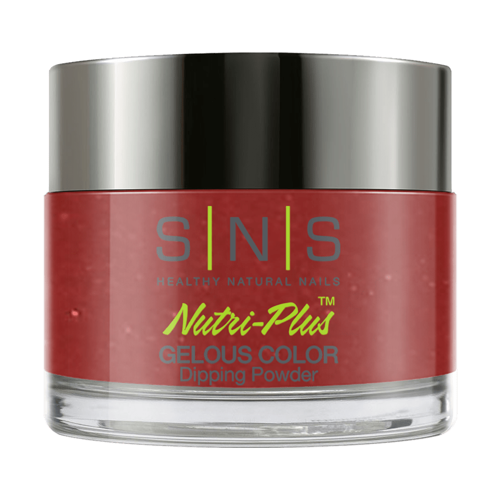 SNS Dipping Powder Nail - BM34 Poppy Red - DTK Nail Supply