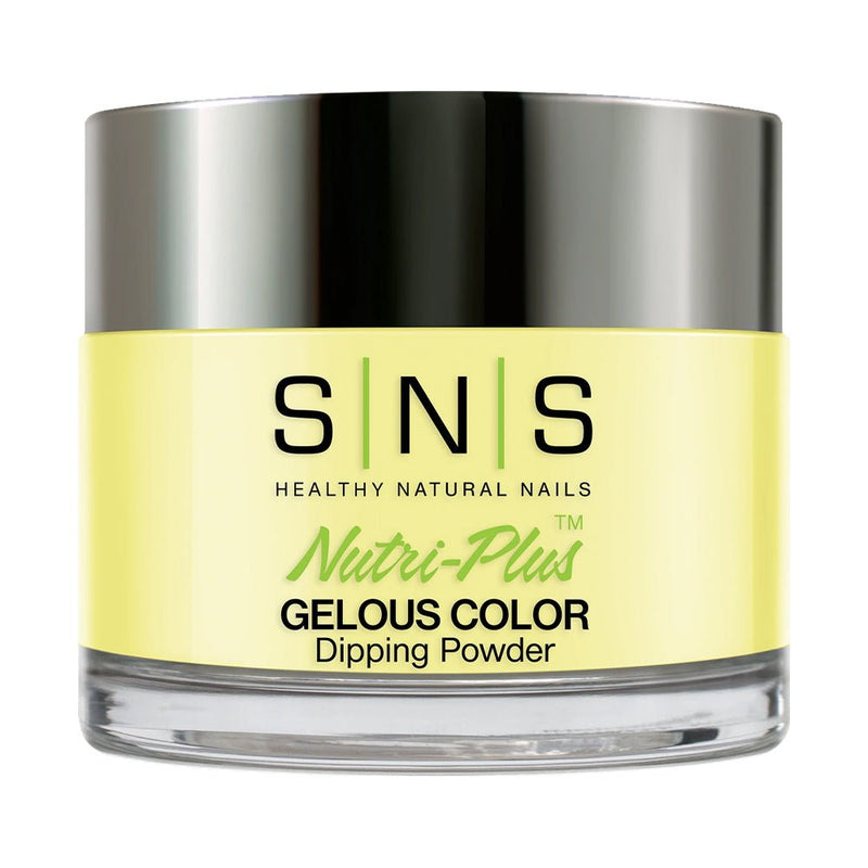 SNS Dipping Powder Nail - CS24 - Radioactive Lemondrop - DTK Nail Supply