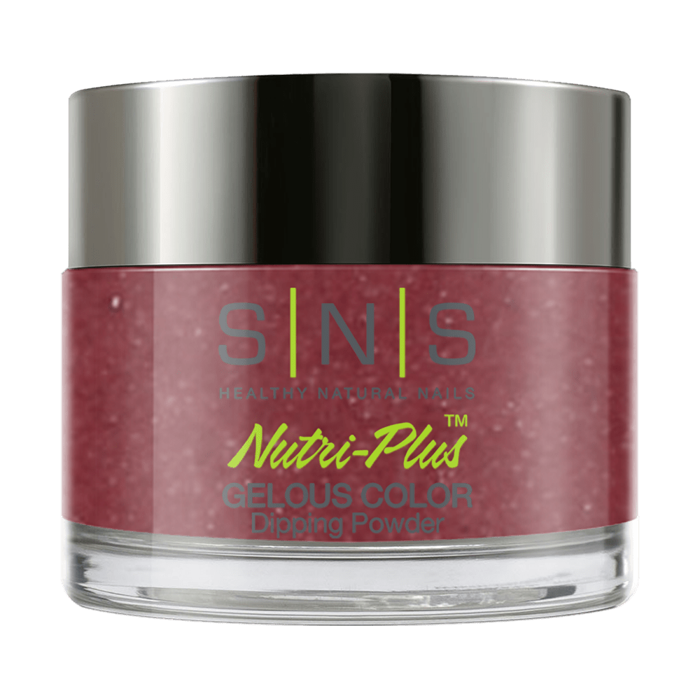 SNS Dipping Powder Nail - HM12 Roasted Beet - 1oz - DTK Nail Supply