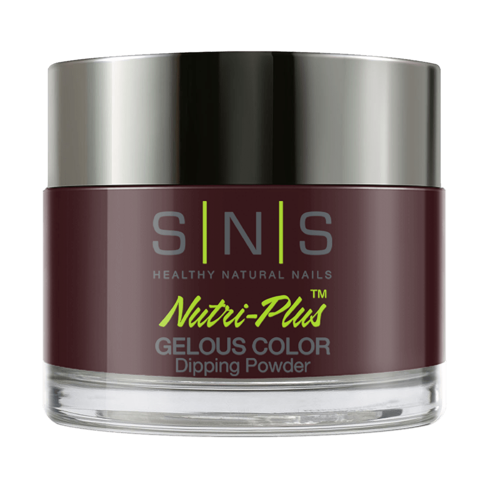 SNS Dipping Powder Nail - HM19 - Black Rasberry - DTK Nail Supply