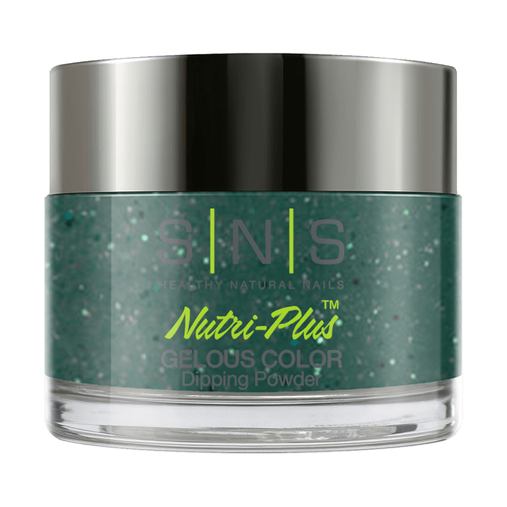 SNS Dipping Powder Nail - IS31 - Green Velour - DTK Nail Supply