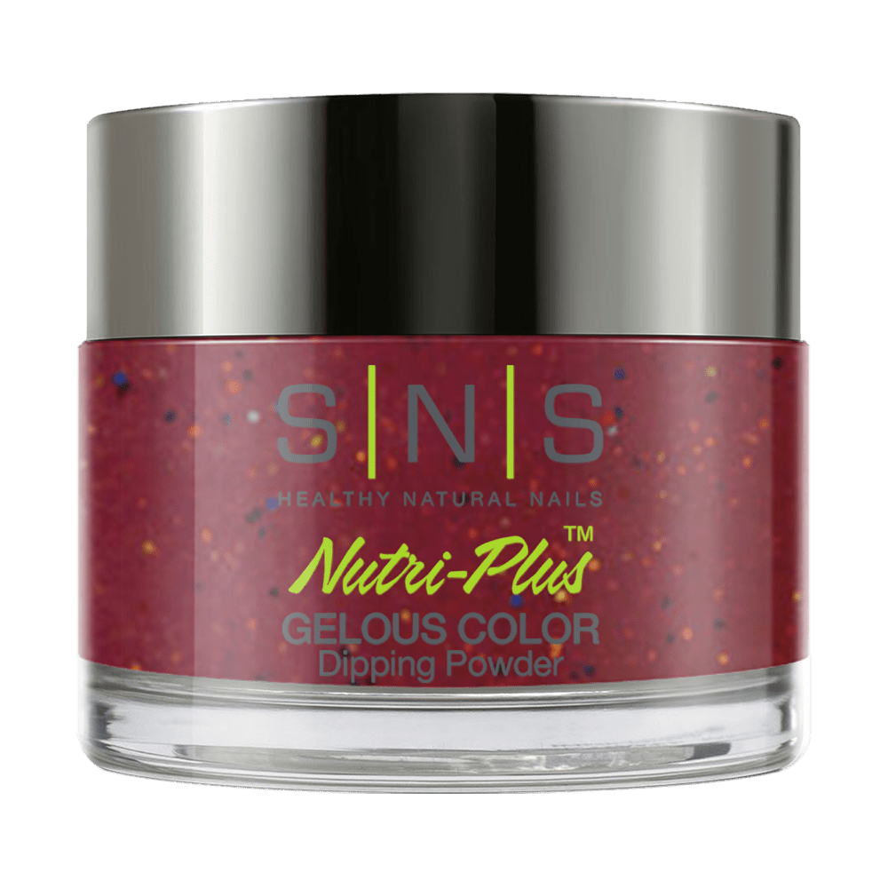 SNS Dipping Powder Nail - IS36 - Spooktacular Scarlet - DTK Nail Supply