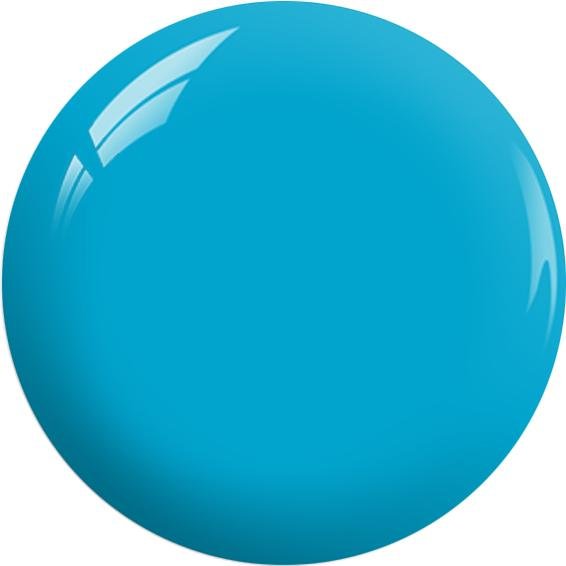 SNS Dipping Powder Nail - LG04 Blue Curacao - 1oz - DTK Nail Supply