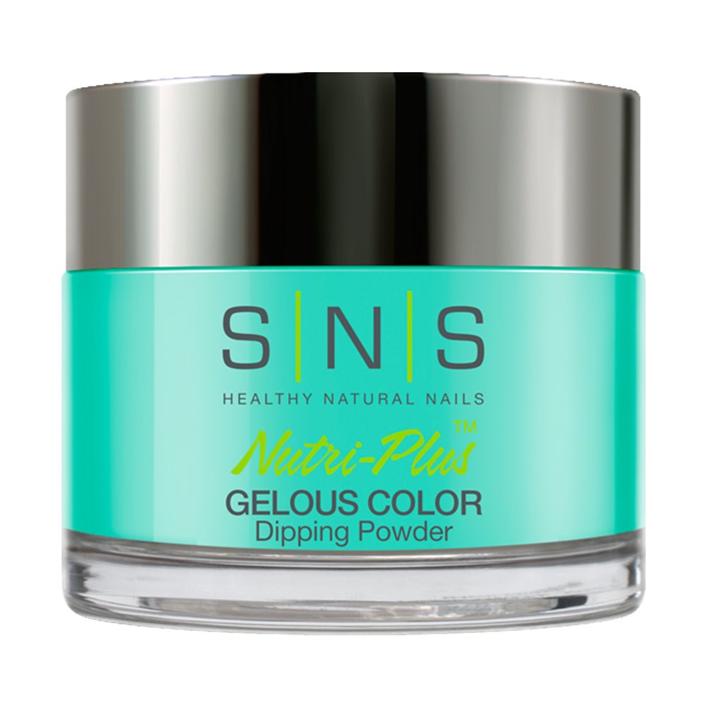 SNS Dipping Powder Nail - LG12 - Neon Tetra - DTK Nail Supply