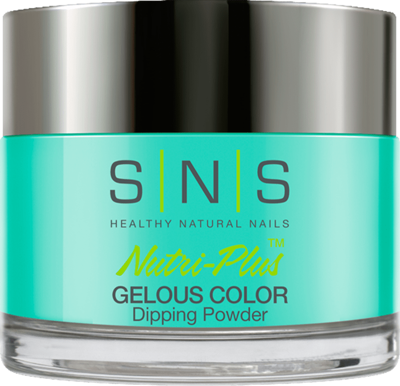 SNS Dipping Powder Nail - LG12 - Neon Tetra - DTK Nail Supply