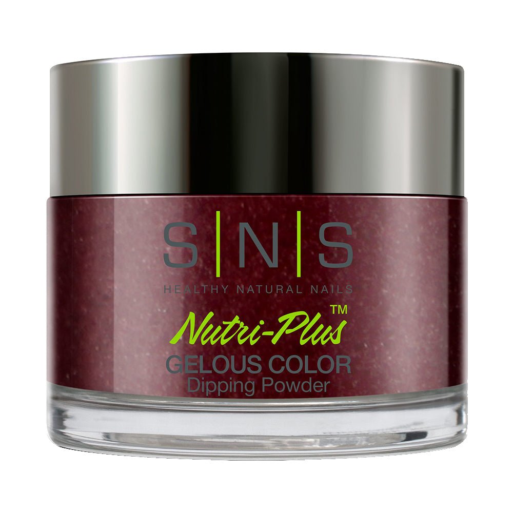 SNS Dipping Powder Nail - NV05 Cabernet Mud Masque - 1oz - DTK Nail Supply