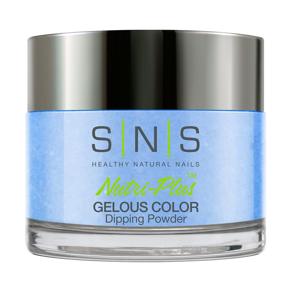 SNS Dipping Powder Nail - SG13 Great Blue Hole - 1oz - DTK Nail Supply