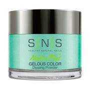 SNS Dipping Powder Nail - SG14 Blue Lagoon - 1oz - DTK Nail Supply