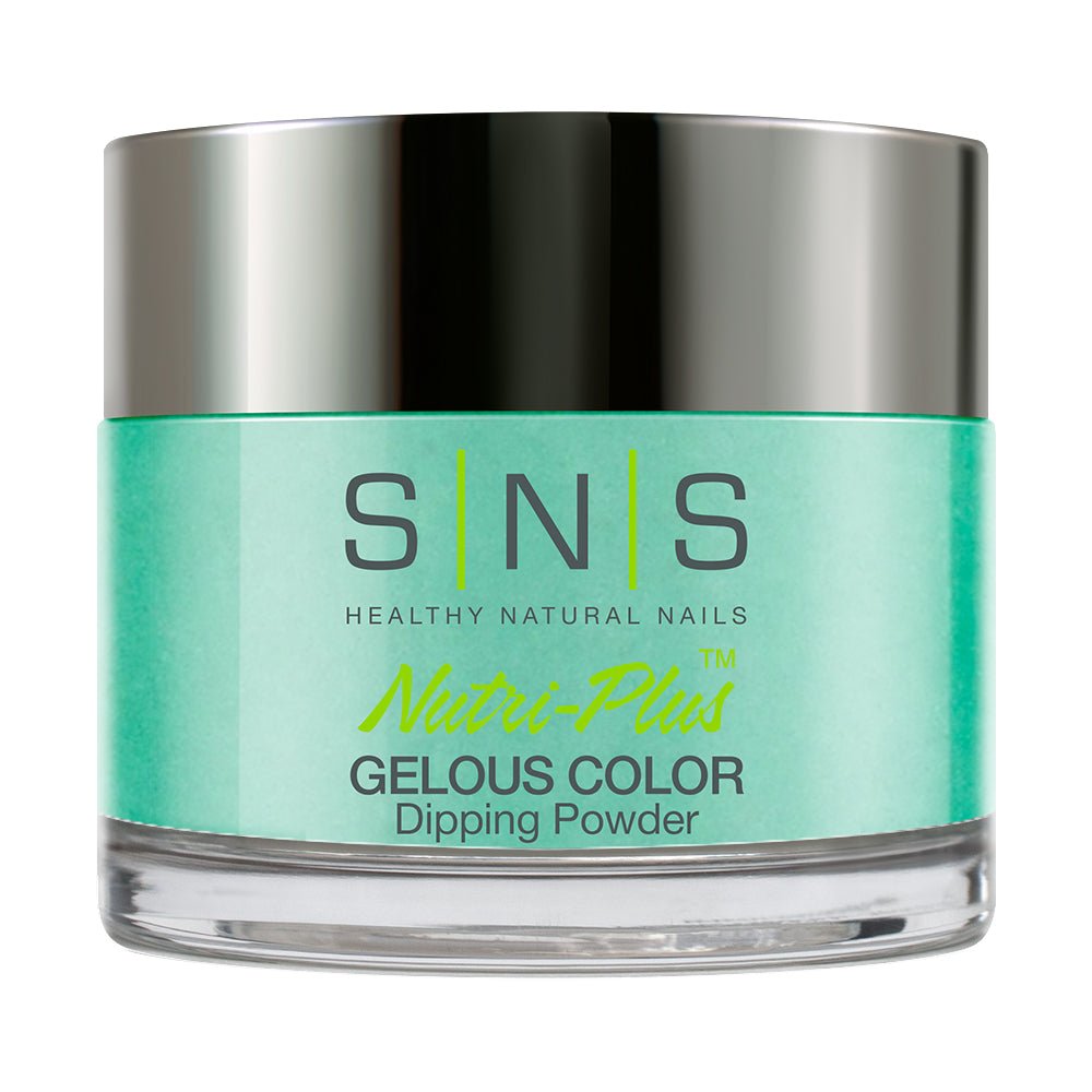 SNS Dipping Powder Nail - SG14 - Blue Lagoon - DTK Nail Supply