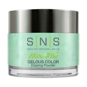 SNS Dipping Powder Nail - SG23 Green Moonstone - 1oz - DTK Nail Supply