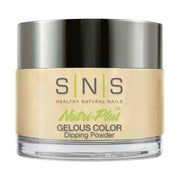 SNS Dipping Powder Nail - SG24 Lemon Meringue Jewels - 1oz - DTK Nail Supply