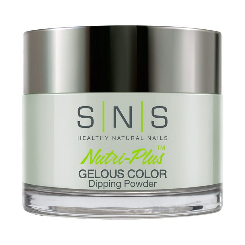 SNS Dipping Powder Nail - SY24 Faded Blu Santorini Gelous - DTK Nail Supply
