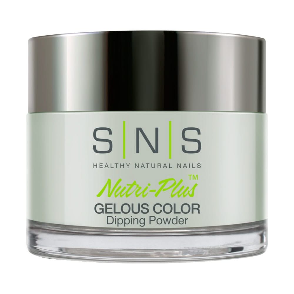 SNS Dipping Powder Nail - SY24 Faded Blu Santorini Gelous - DTK Nail Supply