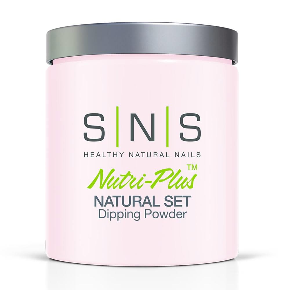 SNS Natural Set Dipping Powder Pink & White - 16 oz - DTK Nail Supply